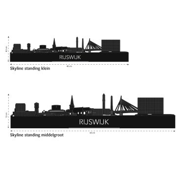 Skyline Rijswijk Staand Formaten