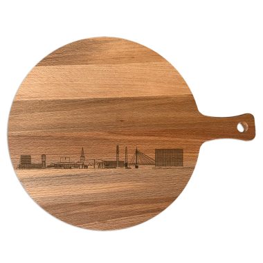 Skyline Rijswijk serveerplank rond